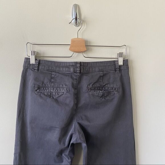 Anthropologie-chino Dark Grey Aztec Side Stripe Trouser (Size:26) - Picture 6 of 10